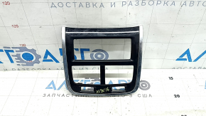 Накладка центральной консоли задняя Volvo XC90 16-25 тип 1, черный глянец, царапины