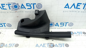 Prag interior ușă spate dreapta, negru, zgâriat, Hyundai Ioniq 17-22