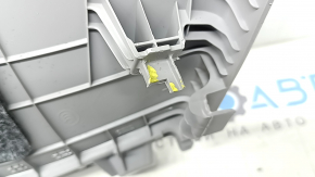Ornament stâlp spate dreapta sus pentru Hyundai Ioniq 17-22, gri, zgârieturi, suport defect