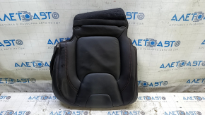 Pernă banchetă spate Jeep Cherokee KL 19 - piele neagră, perforată, îndoită