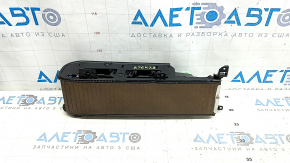 Подстаканники центральной консоли Volvo XC90 16-25 тип 1, хром, с накладкой под дерево, грецкий орех, царапины