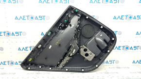 Ornamente ușă spate dreapta Hyundai Ioniq 20-22 negru și gri, cu cotieră, piele gri, cu mâner, zgârieturi, îndoituri