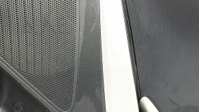 Ornamente ușă spate dreapta Hyundai Ioniq 20-22 negru și gri, cu cotieră, piele gri, cu mâner, zgârieturi, îndoituri