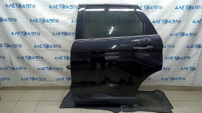 Дверь в сборе задняя левая Ford Edge 15-24 keyless, черный UM, сколы