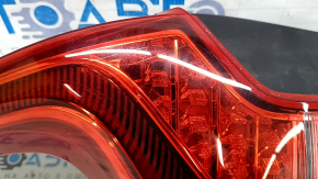 Фонарь внешний крыло левый Volvo XC90 16-26 LED, светлый, царапины