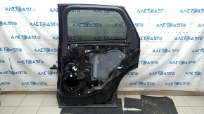 Дверь в сборе задняя правая Ford Edge 15-24 keyless, черный UM, сколы