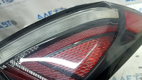 Фонарь внешний крыло левый Hyundai Ioniq 20-22 LED с накладкой, потерт