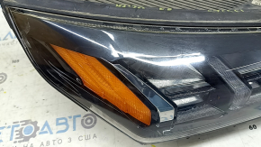 Фара передняя правая в сборе Hyundai Ioniq 20-22 LED с накладкой и креплением, под полировку