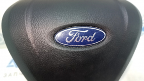 Подушка безопасности airbag в руль водительская Ford Edge 19-24 черная, царапины