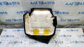 Подушка заднего ряда сидений левая 2 ряд Lexus RX350 RX450h 10-12 кожа черная, перфорация, царапины