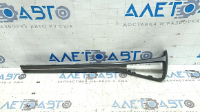 Ornamente panou frontal dreapta Hyundai Ioniq 17-22, gri cu crom, zgârieturi