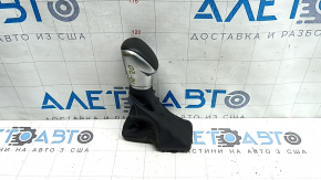 Ручка КПП Hyundai Ioniq 17-22 HEV, PHEV кожа черная, с кожухом, царапины