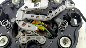 Подушка безопасности airbag в руль водительская VW Tiguan 22-24 черная, ржавый пиропатрон