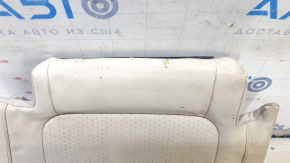 Tapițerie pernă banchetă spate, rândul 2, dreapta, VW Tiguan 09-17, piele bej, perforată, pentru curățare