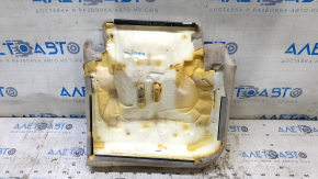 Tapițerie pernă banchetă spate, rândul 2, dreapta, VW Tiguan 09-17, piele bej, perforată, pentru curățare