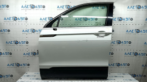 Ansamblu ușă stânga față pentru VW Tiguan 18-24 fără cheie, alb LC9A, cu bare de protecție