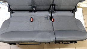 Задний ряд сидений 2 ряд Fiat 500L 14-14 ткань, темно-серый, с ремнем, под чистку