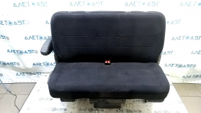 Задний ряд сидений 2 ряд Dodge Grand Caravan 11-14 ткань, черный, с подлокотником
