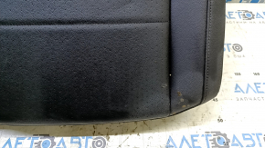 Подушка заднего ряда сидений левая 2 ряд VW Tiguan 18-21 кожа черная, перфорация, под чистку