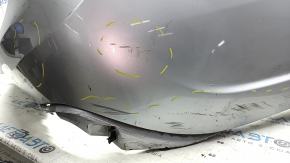 Бампер задний голый Toyota Avalon 13-18 серебро, нет фрагмента, царапины, примят, надломаны крепления