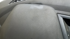 Торпедо передняя панель без AIRBAG VW Tiguan 18-24 черная, сломано крепление, в копоти