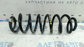 Пружина задняя левая VW Passat b8 16-19 USA жесткость фиолетовая, ржавая