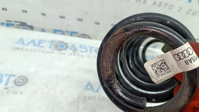 Пружина задняя левая VW Passat b8 16-19 USA жесткость фиолетовая, ржавая
