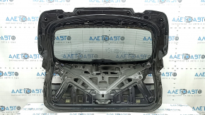 Дверь багажника голая со стеклом BMW X1 F48 16-22 тонировка, коричневый C07, тычка