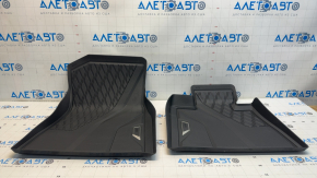 Set covorase interior BMW X5 G05 19-23 anvelope negre pentru 2 randuri