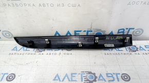 Молдинг передней панели Ford Edge 19-24 серая полоска, царапины