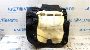Подушка заднего ряда сидений левая Chevrolet Volt 11-15 кожа черная с красной строчкой, перфорация, надлом пенопласта