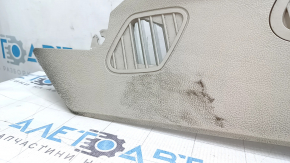 Ornamente consolă centrală stânga pentru Ford Edge 19-24, gri