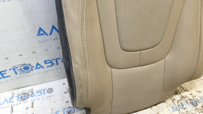 Спинка заднего ряда сидений левая Chevrolet Volt 11-15 кожа бежевая с черной вставкой, перфорация, под чистку