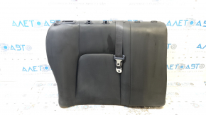 Spătar banchetă spate dreapta pentru Lexus CT200h 11-13, piele neagră, cu centură