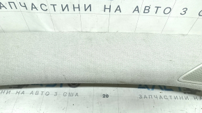 Накладка передней стойки верхняя левая Volvo XC40 19-26 серая, под пищалку, под химчистку