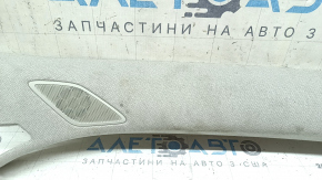 Накладка передней стойки верхняя правая Volvo XC40 19-26 серая, под пищалку, под химчистку, царапины
