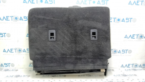 Spătar banchetă spate, al doilea rând, stânga, Ford Edge 15-24, piele gri, cu cotieră, cu centură, curățabil chimic