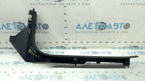 Prag interior stânga față, negru, Volvo XC40 19-25, uzat