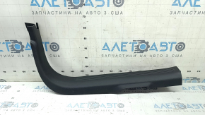 Ornamente prag interior dreapta față, negru, Volvo XC40 19-25, uzat