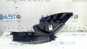 Накладка порога задняя правая Volvo XC40 19-26 черная, царапины