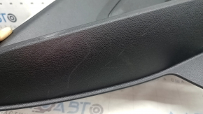 Накладка задней стойки верхняя левая Volvo XC40 19-26 черная, царапины, запилы