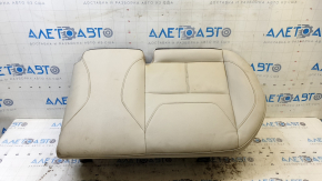 Pernă banchetă spate stânga pentru Ford Focus mk3 15-18, piele bej, curățabilă chimic