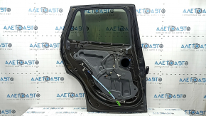 Дверь в сборе задняя левая BMW X1 F48 16-22 тонировка, коричневый C07, вмятина, тычка