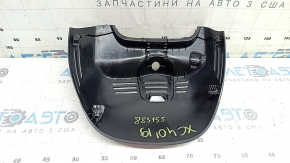 Накладка зеркала внутрисалонного Volvo XC40 19-26 черная под камеру, 3 части, царапины