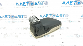 Cotieră BMW X1 F48 18-22 bej Oyster din piele fără telefon