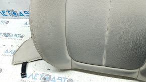 Обшивка спинки водительского сиденья BMW X1 F48 16-22 кожа бежевая Sensatec, Oyster, подогрев, под химчистку