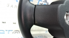 Руль голый Volvo XC40 19-26 кожа черная с подогревом, царапины, под химчистку, потертости