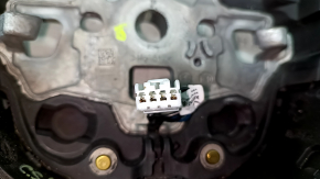 Руль голый Volvo XC40 19-26 кожа черная с подогревом, царапины, под химчистку, потертости