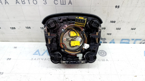 Подушка безопасности airbag в руль водительская Volvo XC40 19-26 черная, царапина