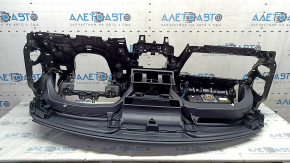 Торпедо передняя панель с AIRBAG Volvo XC40 19-26 черная, под чистку